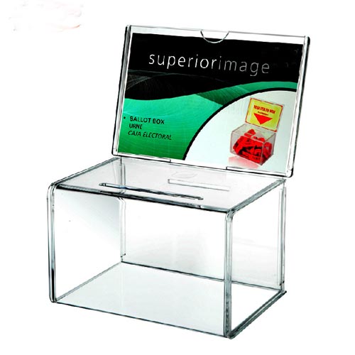 Clear Acrylic Entry Box